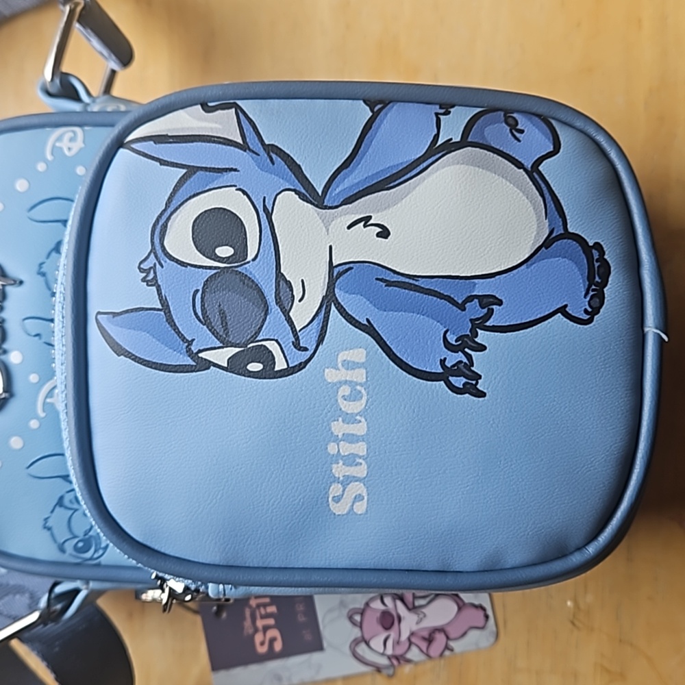DISNEY STICH CELLPHONE CROSSBODY BAG - Picture 3 of 12